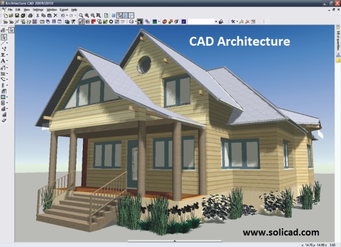 CAD Architecture - konstrukční kancelář SoliCAD, s.r.o. - strojírenství, energetika, automobilový průmysl