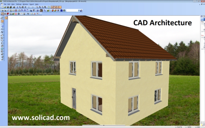 CAD Architecture - designing office SoliCAD, Ltd - machine, energetics, car industry