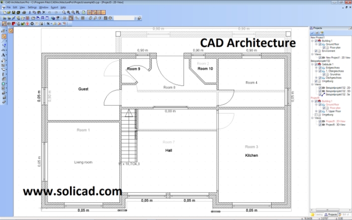 CAD Architecture - designing office SoliCAD, Ltd - machine, energetics, car industry